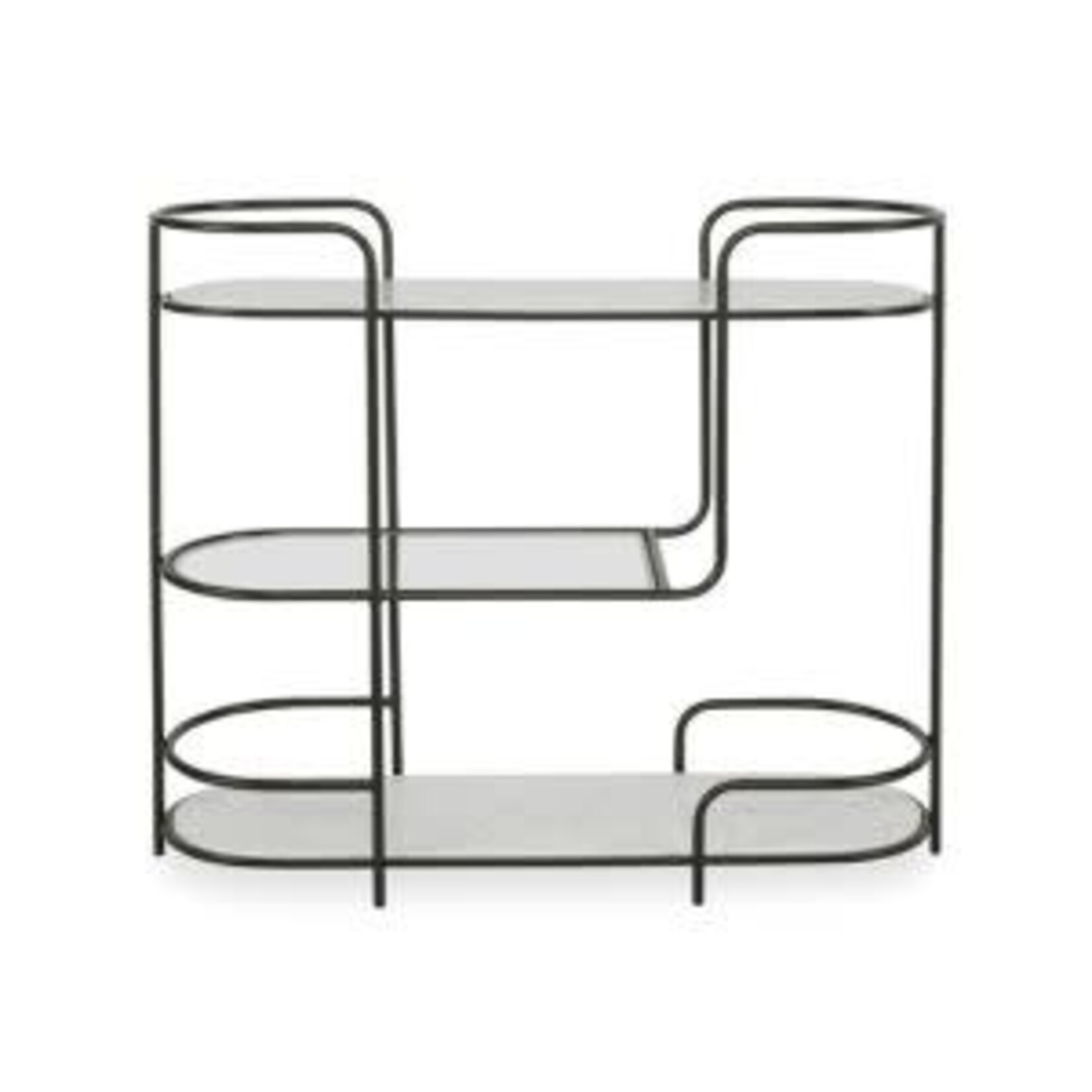 Trolley Bar Console, 44 X 38 X 14