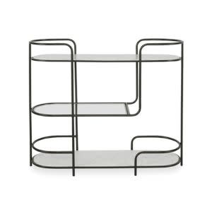 Trolley Bar Console, 44 X 38 X 14, Furniture Available for Local Delivery or Pick Up