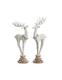 Distressed Reindeer on Stand, Assorted, 17 in., Priced Individualy