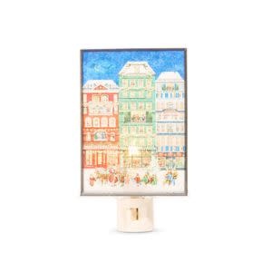Holiday In The Village Night Light,  6.25 in.