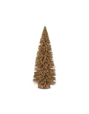 Glittered Trees, Gold, Large, 18 in.