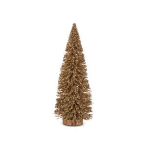 Glittered Trees, Gold, Large, 18 in.