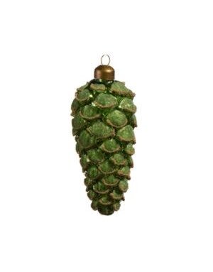 Green Pinecone Ornament, 5 in.