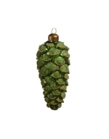 Green Pinecone Ornament, 5 in.