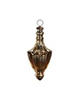Bronze Mercury Glass Finial Ornament, 6.5 in.
