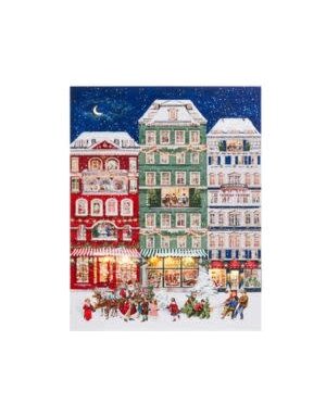 Holiday in the Village Lighted Wall Art, 18 in.