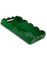 Green Scalloped Trays, Large, 18.5 in.