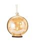 Gold Ornament with Ivory Tealight, 5.5 in.