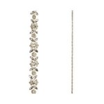 Clear Jeweled Garland, 6 ft.