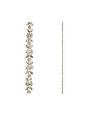 Clear Jeweled Garland, 6 ft.