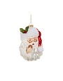 Santa with Cookie Ornament, 5 in.