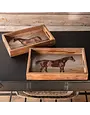 Belmont Wooden Tray Small, 13.5 X 9.5 X 2.25 in.