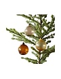 Recycled Amber Glass Ornament, Assorted Designs, 4 inch