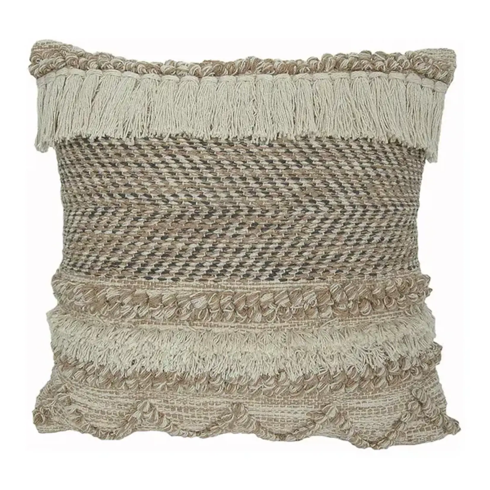 Boho Earthy Outdoor Pillow 20 x 20