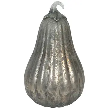 Mercury Glass Gourd 8 x 15.5