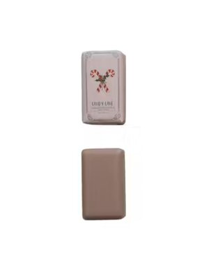Candy Cane Scented Olive Oil & Shea Butter Milled Bar Soap