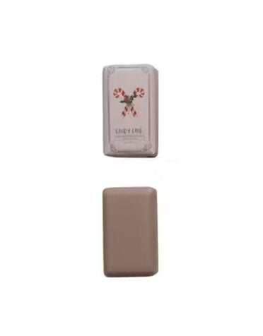 Candy Cane Scented Olive Oil & Shea Butter Milled Bar Soap