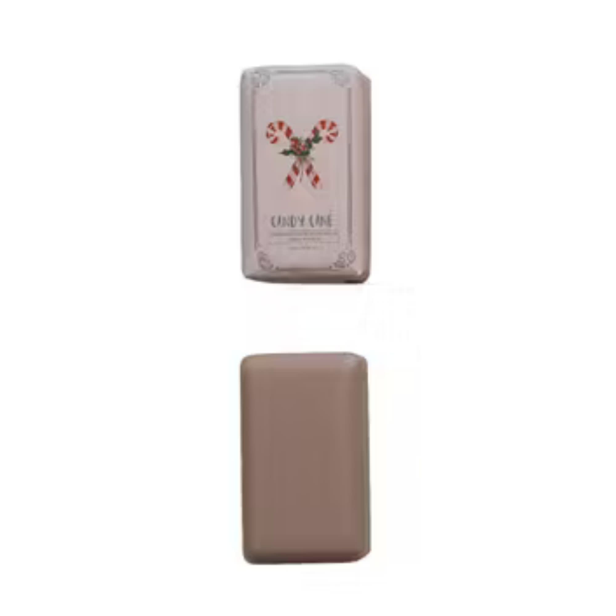 Candy Cane Scented Olive Oil & Shea Butter Milled Bar Soap