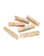 Mini Wooden Clothespin, each