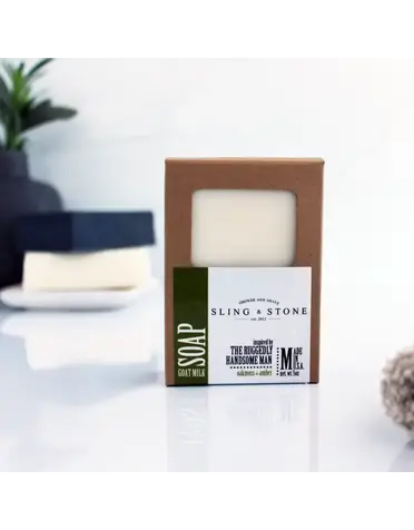 Twisted Tomboy Men's Soap, Confident Man, Sandalwood Musk Woods, 5 oz.