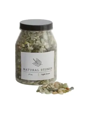 Natural Stones, Light Green, 22 Lbs.