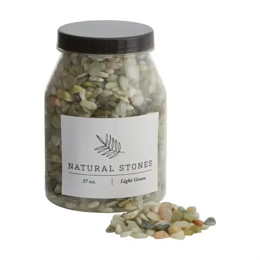 Natural Stones, Light Green, 22 Lbs.