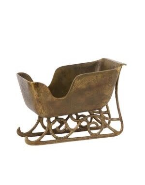 Vintage Sleigh, 17.5 X 9 X 12.5 in.