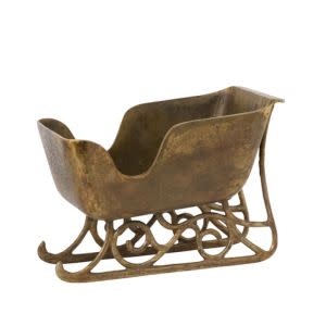 Vintage Sleigh, 17.5 X 9 X 12.5 in.