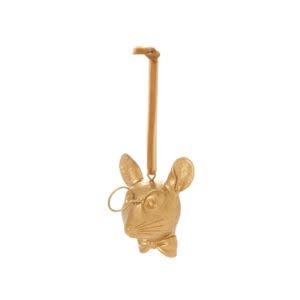 E&E Ornament Louie the Mouse, 1.5 X 2.5 X 2.75 in.