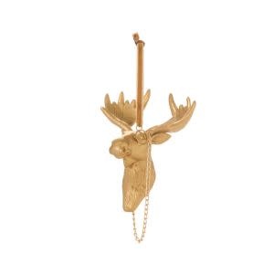 E&E Ornament Eugene the Moose, 2.5 X 4 X 5 in.
