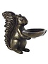 E&E Squirrel Figurine Bowl, Bronze, 10 in.