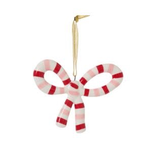 Luella Bow Ornament, 4.5 in.