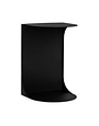 Cote Metal Accent Table, Black, 16 X 16 X 24, Furniture Available for Local Delivery or Pick Up