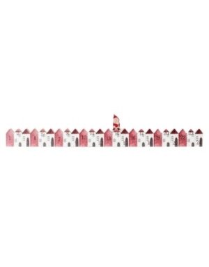 Wooden Santa Village Countdown Calendar, 29.5 in.