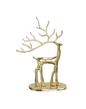 Gold Reindeer, 10 in.