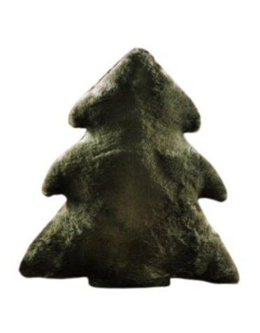 Tree Pillow, Green, 18 in.