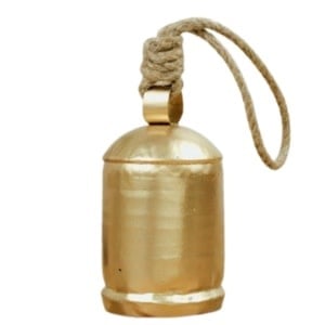 Cowbell, Gold, 6 in.