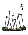 Iron Deer, Black, Large, 7 X 6 X 26 in.