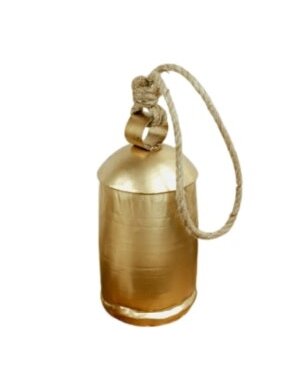 Cowbell, Gold, 8 in.