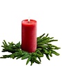 Pine Candle Ring, 6.5 in.