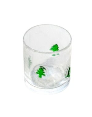 Christmas Tree Glass, 3.5 in.