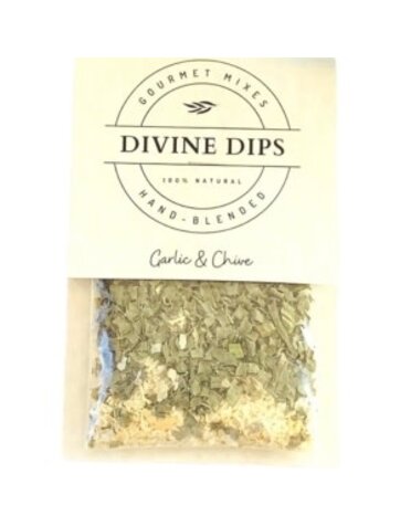 Divine Dips Seasoning Dip Mix, Garlic & Chive