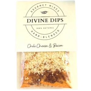 Divine Dips Seasoning Dip Mix, Chili Cheese & Bacon