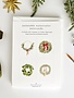 emily lex studio Paintable Notecards, Wreaths