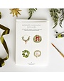 emily lex studio Paintable Notecards, Wreaths