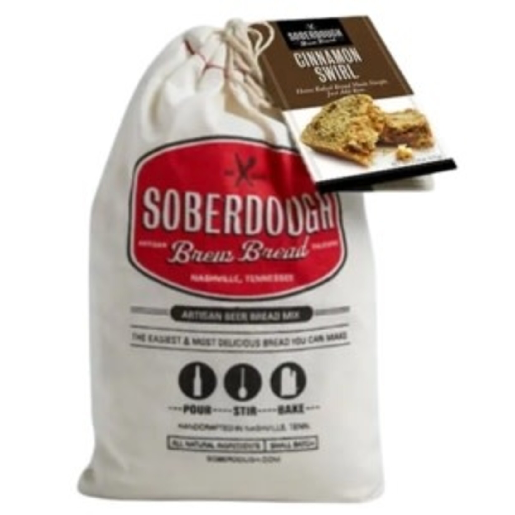 Soberdough Soberdough Brew Bread, Cinnamon Swirl