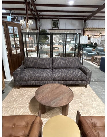 Younger Furniture Alder Sofa 90"Taper Leg, 4080 Fabric, W: 90 H: 33 D: 37