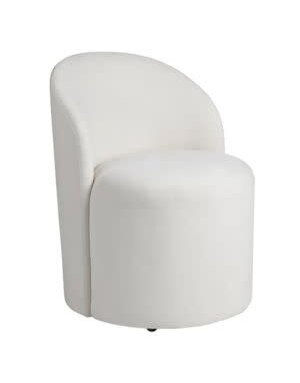 Fairfax Dining Chair, White, 22.5 X 25 X 32.5, Furniture Available for Local Delivery or Pick Up