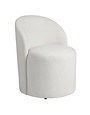 Fairfax Dining Chair, White, 22.5 X 25 X 32.5, Furniture Available for Local Delivery or Pick Up