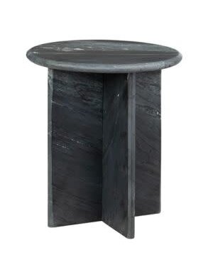 Noir End Table, 20 x 20 x 22, Furniture Available for Local Delivery or Pick Up